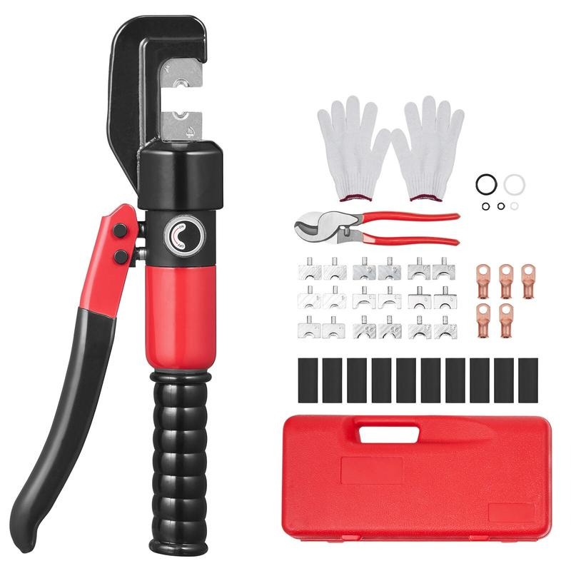 Pliers - Hydraulic Crimping Tool with 9 Sets