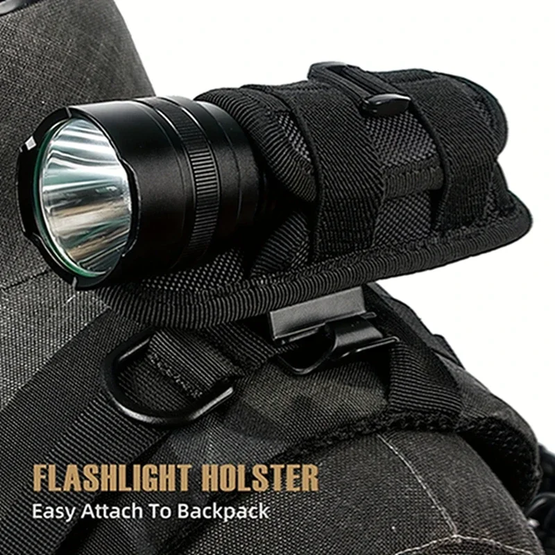 Tool Bag - Tactical Flashlight Cover Nylon Case for