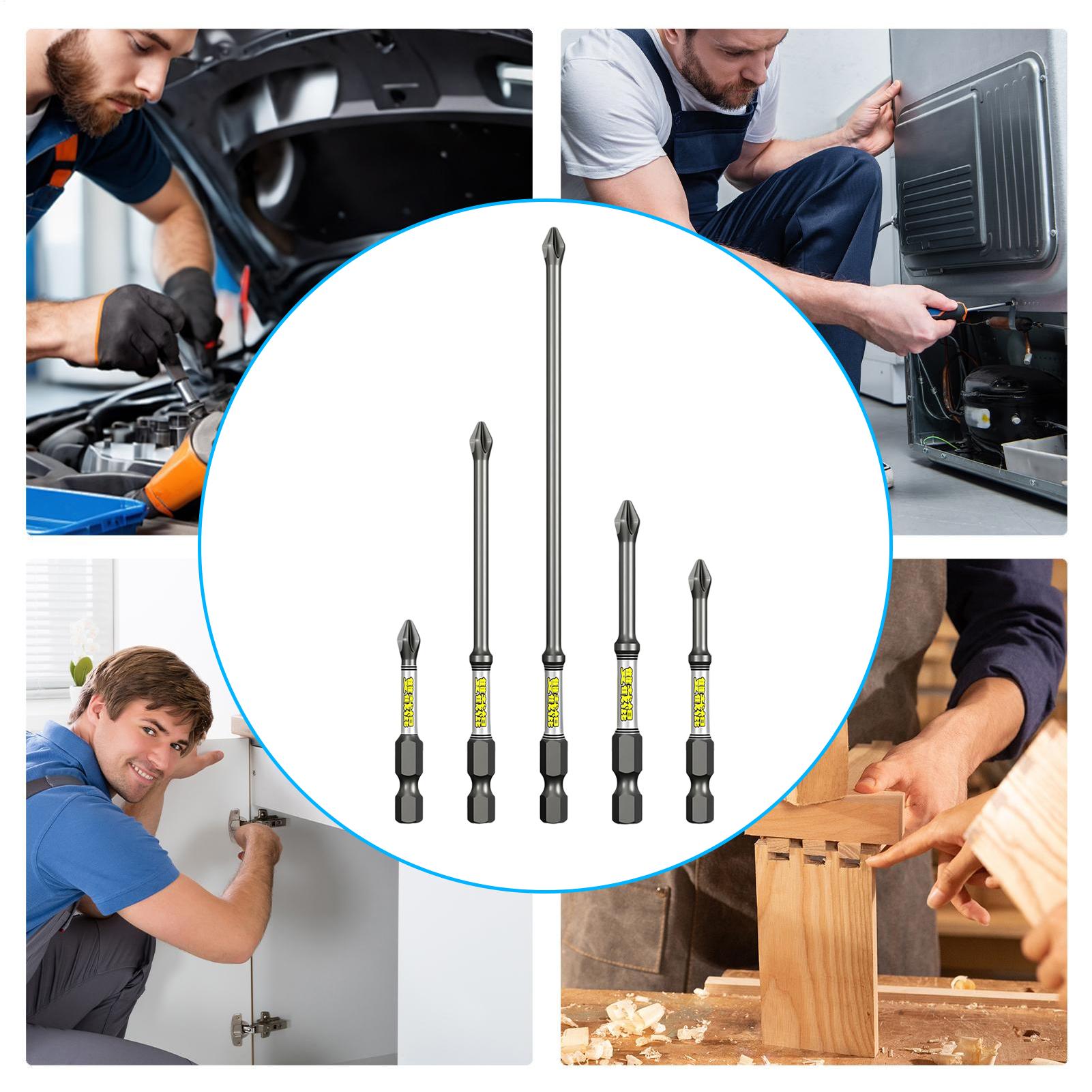 Drill Screwdriver Bit Set 5-Pi - Screwdriver Set 评论和价格