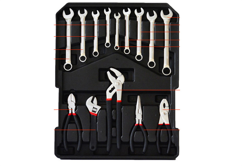 186 Pieces Aluminum Case Troll - Wrench Set 评论和价格
