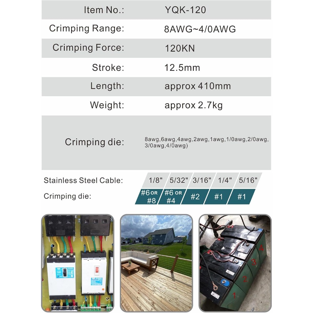 Compact Hydraulic Crimping Too - Tool Set 评论和价格