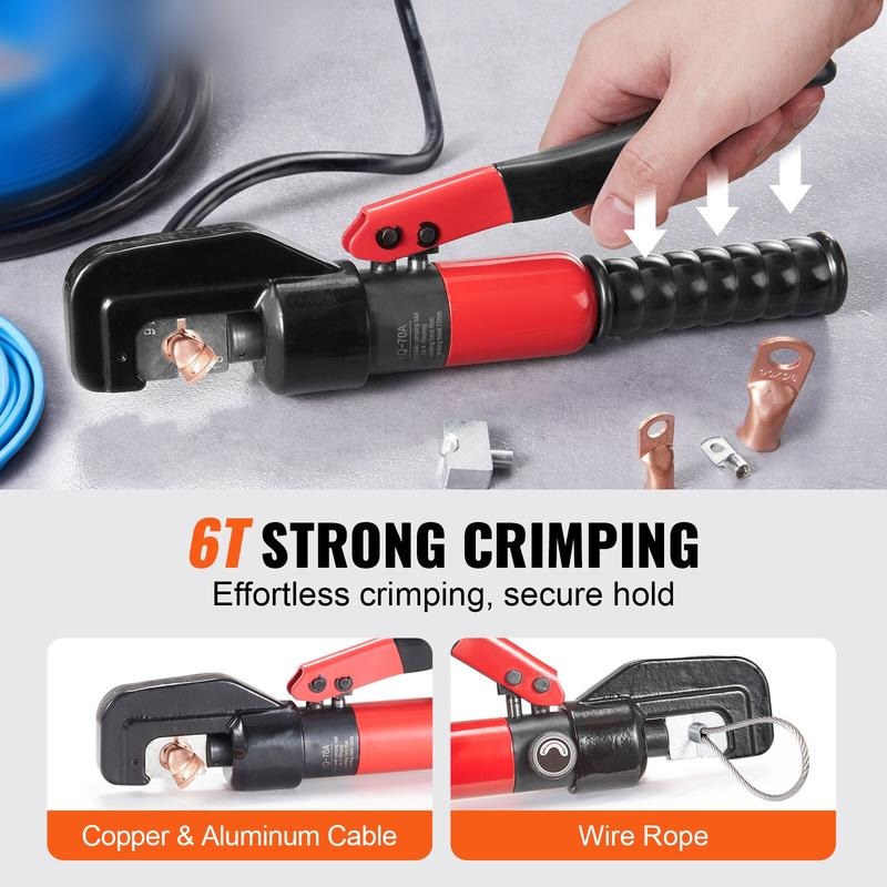 Hydraulic Crimping Tool with 9 - Pliers 评论和价格