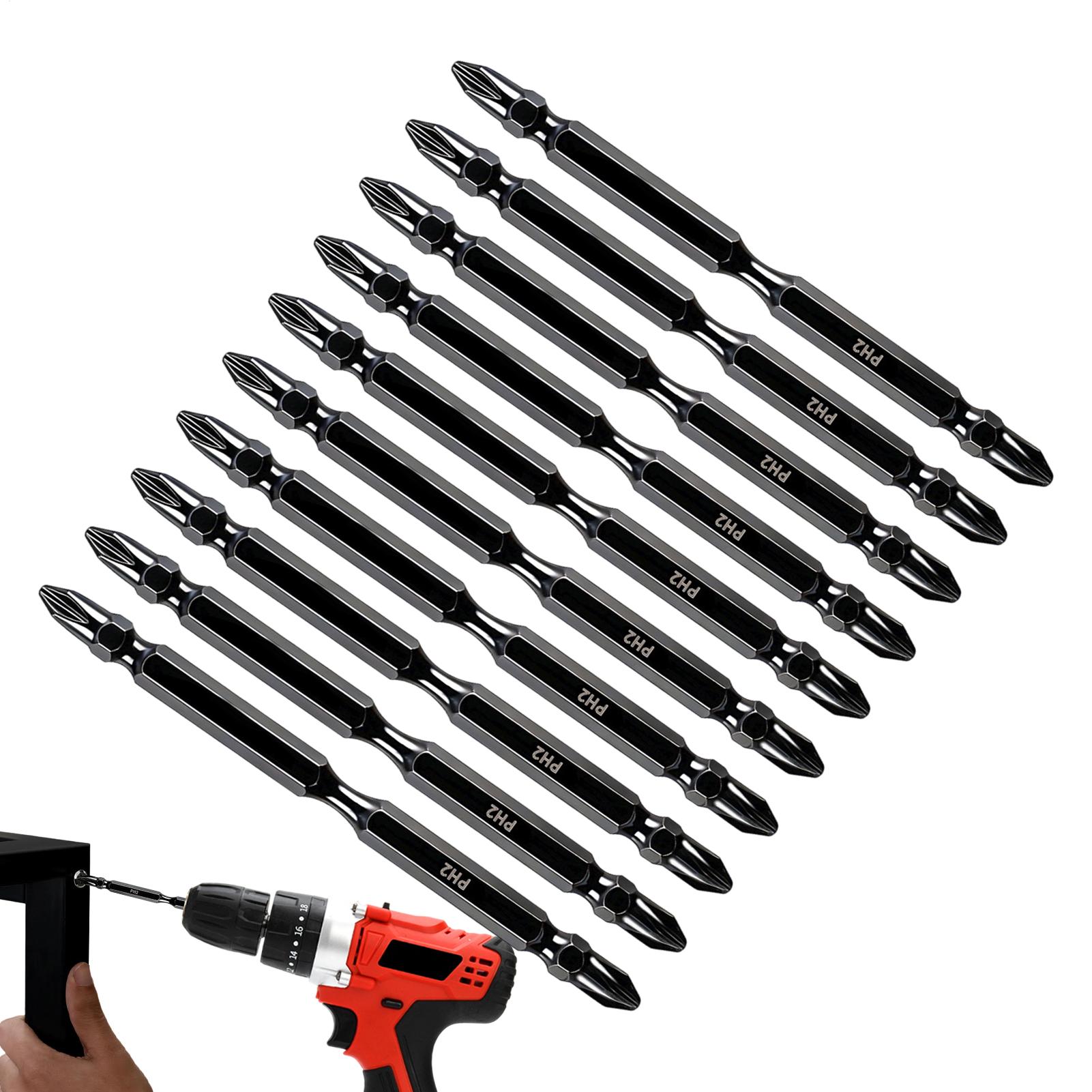 Magnetic Bits For Drill Double - Screwdriver Set 评论和价格