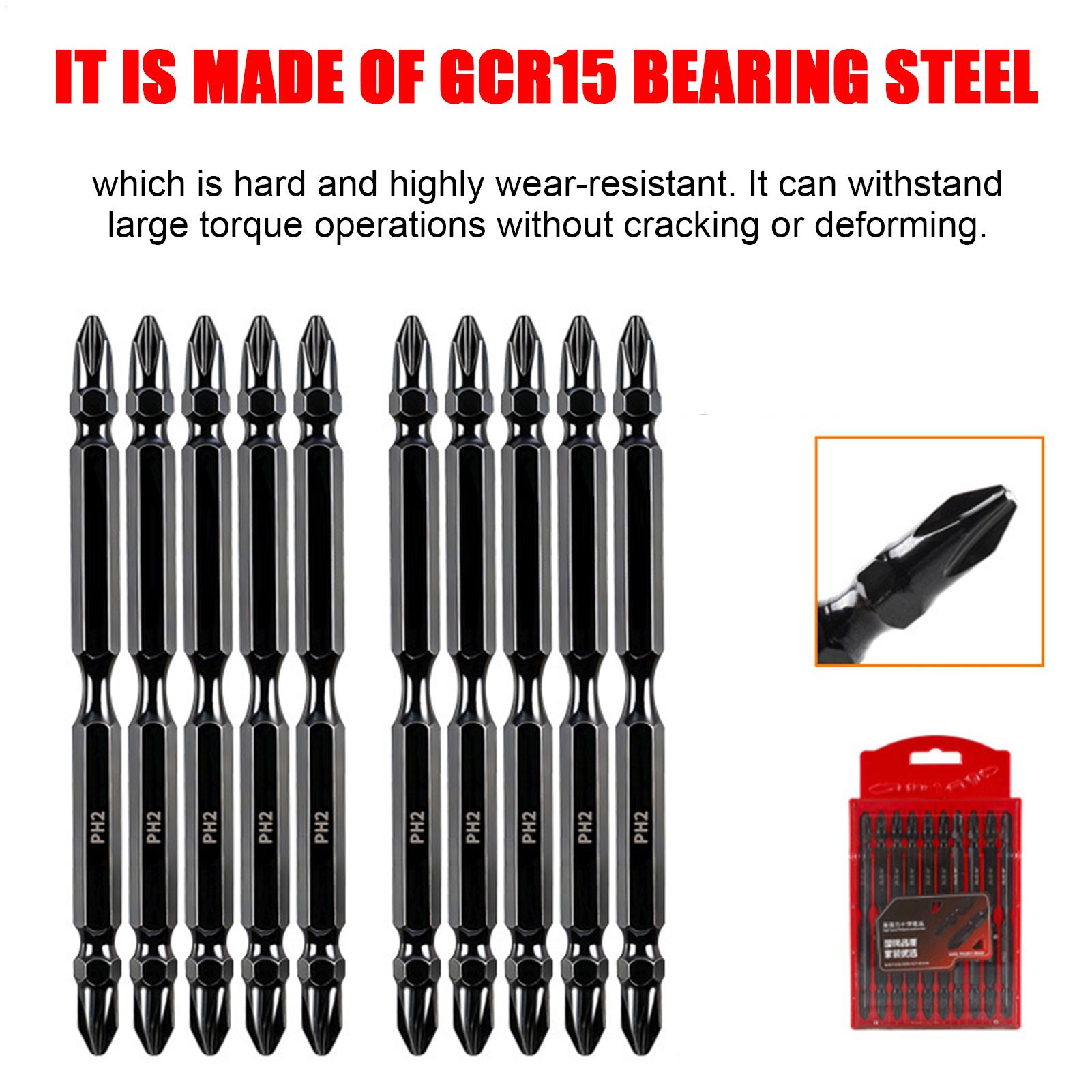 Magnetic Bits For Drill Double - Screwdriver Set 评论和价格