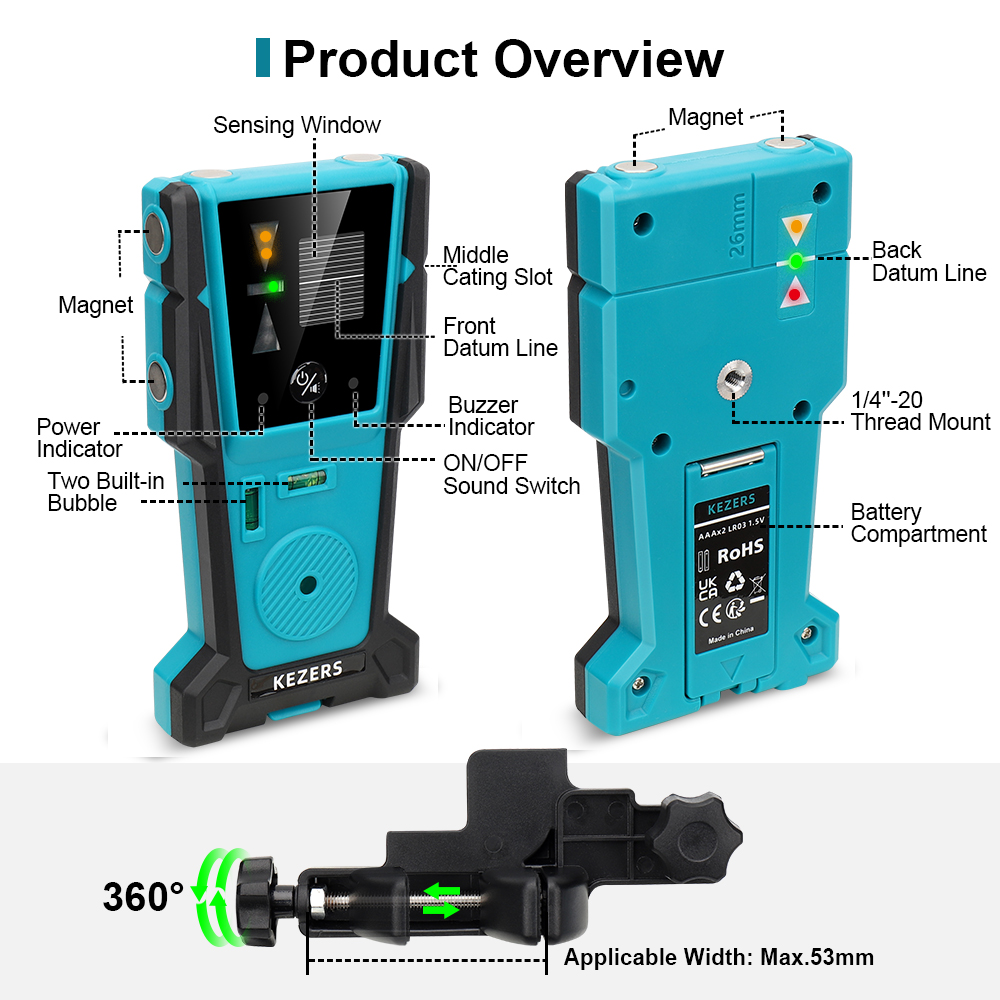KEZERS Red Green Laser Level R - Spirit Level 评论和价格