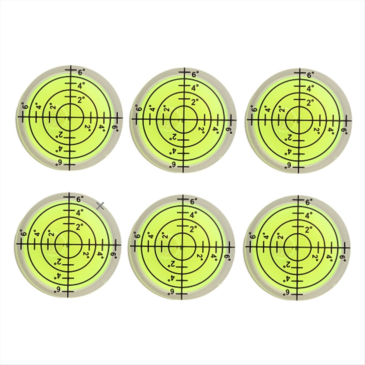 ABXY 6Pcs Circular Bubble Spir - Spirit Level 评论和价格