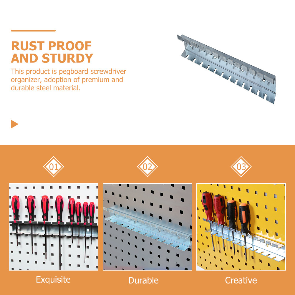 Pegboard Screwdriver Organizer - Hand Tools In Workshop 评论和价格