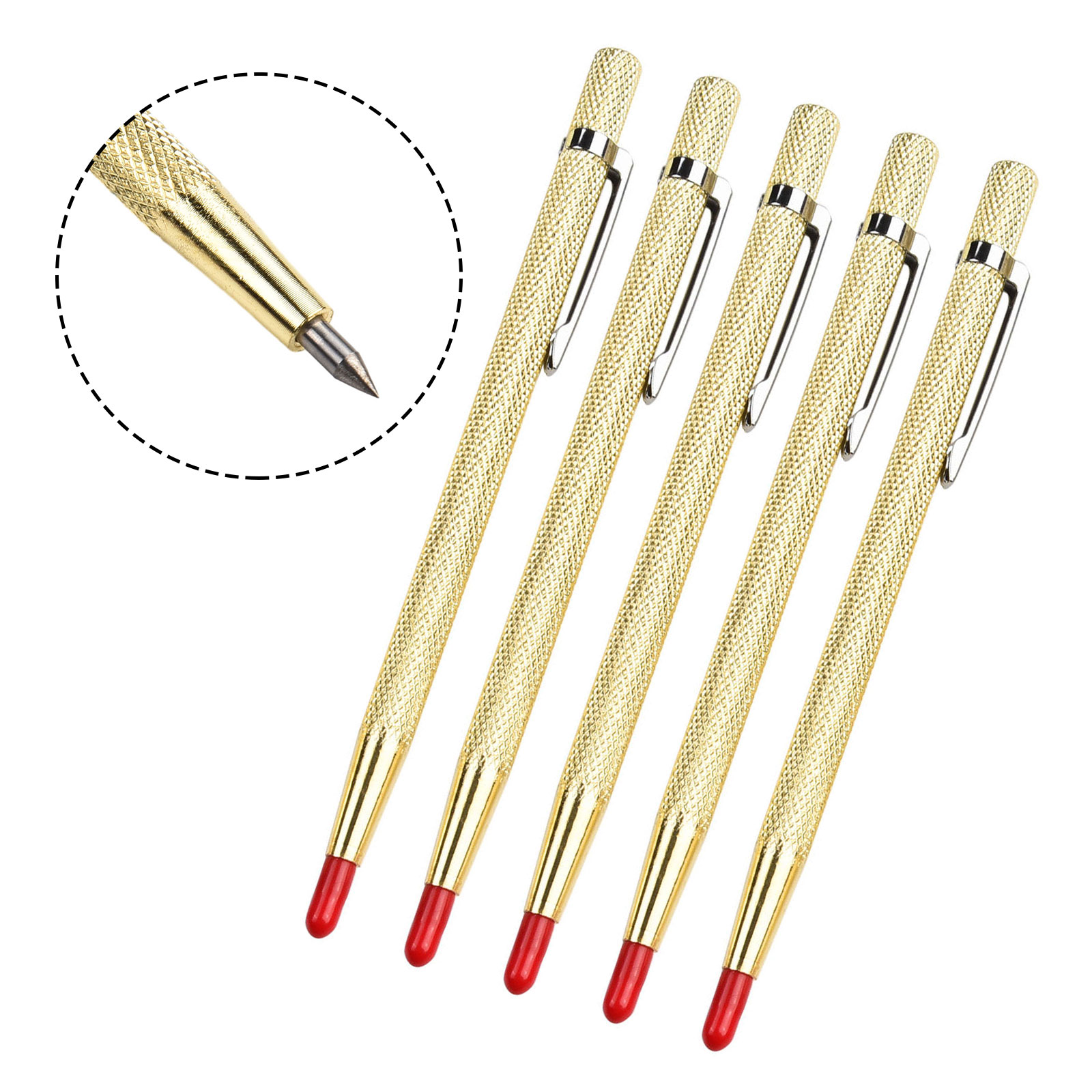 Lettering Pen Pen Diamond Gold - Hand Tools And Workshop Equipment 评论和价格