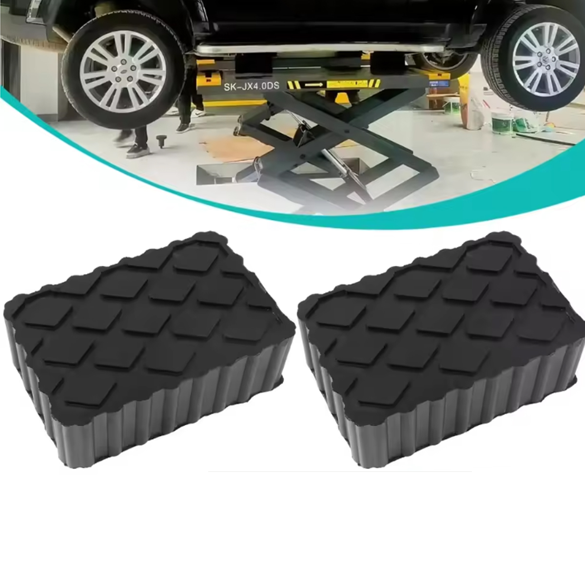 Rubber Jack Pad Lifting Lift C - Hand Tools And Workshop Equipment 评论和价格