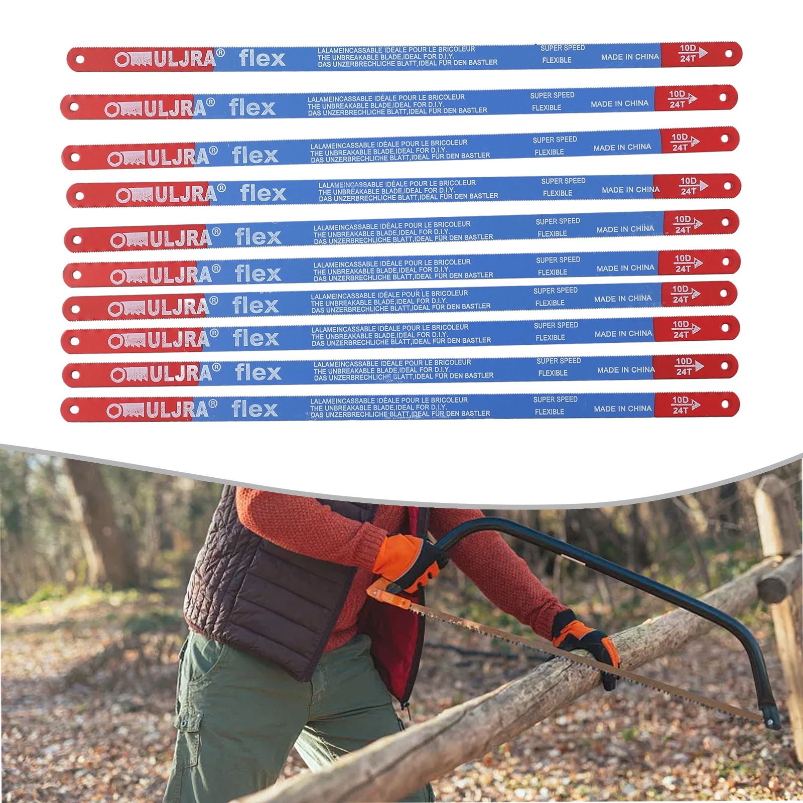10Pcs/Set 14T/18T/24T Hacksaw  - Hacksaw 评论和价格