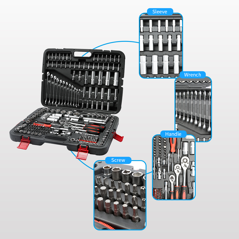 215 PCS Mechanic Tool Set Sock - Tool Set 评论和价格