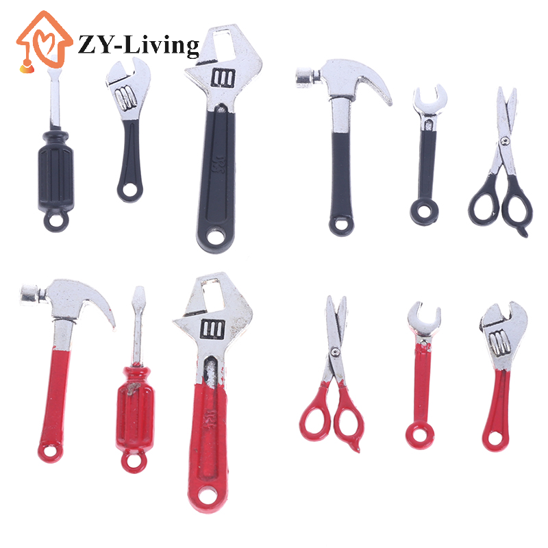 6Pcs/Set Dollhouse Mini Repair - Wrench Set 评论和价格